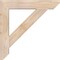 Ekena Millwork Traditional Slat Smooth Bracket, Douglas Fir, 3 1/2"W x 24"D x 24"H BKT04X24X24TRA06SDF - alternate 4